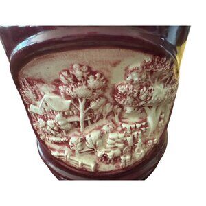 Vintage Hershey Molds Cookie Jar MISSING LID Planter Utensils